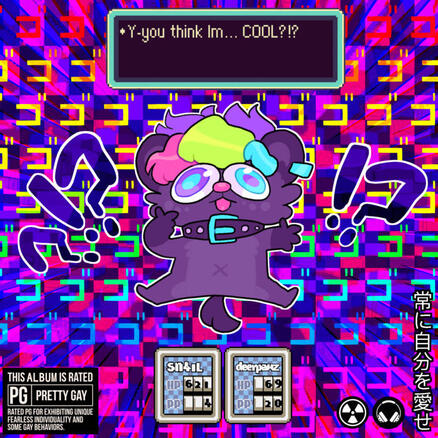 Y-you think I’m… COOL?!? by deerpawz x SN41l [2021]