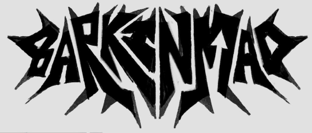 BARKIN MAD Logo (for comic series)